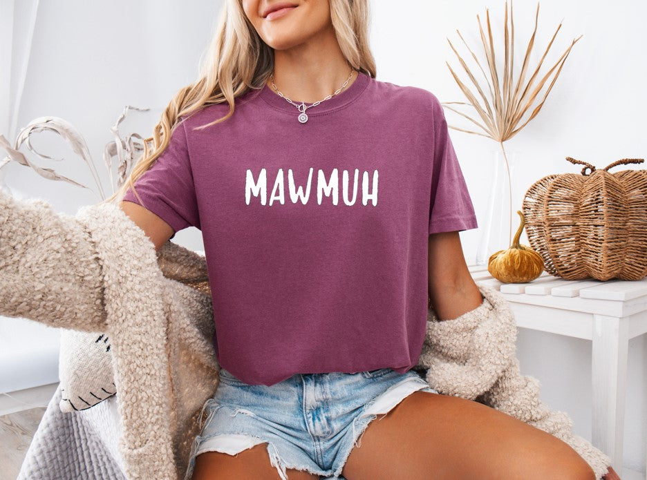 Mawmuh Printed Comfort Colors T-Shirt