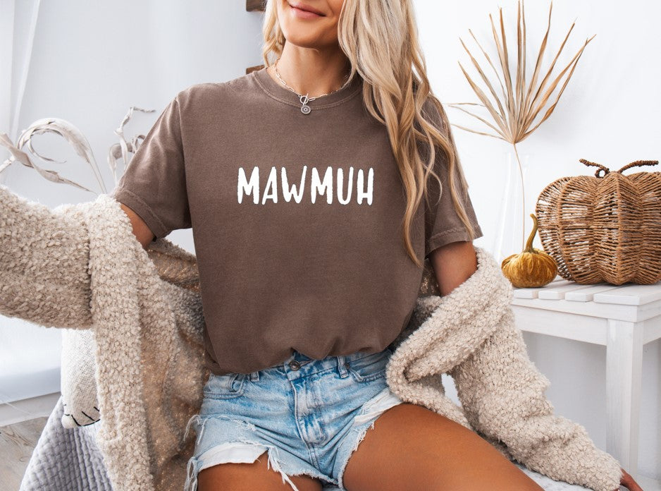 Mawmuh Printed Comfort Colors T-Shirt