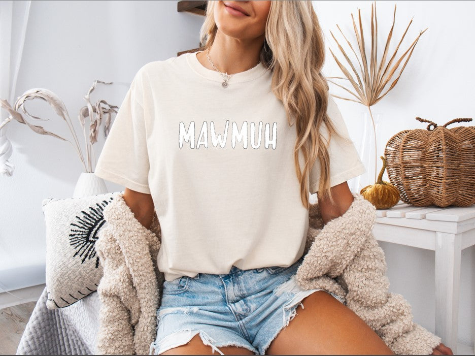 Mawmuh Printed Comfort Colors T-Shirt